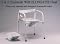 Elongated Seat 3 in One Bedside Commode, Made in USA