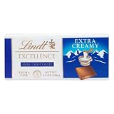 Lindt Excellence Milk Chocolate Bars, 3.5-Ounce Bars (Pack of 12)