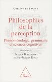 Philosophies de la perception : Phénoménologie, grammaire et sciences cognitives
