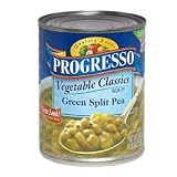 Progresso Vegetable Classics Green Split Pea with Bacon Soup 19 oz (Pack of 12)