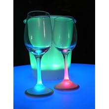 Fortune Products IB-RGBW9 LED Lighted Ice Bucket, 9.25" Diameter x 11.5" Height, 180oz Capacity, Multi-Color