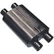 Flowmaster 9525454 Super 40 Muffler - 2.50 Dual In / 2.50 Dual Out - Aggressive Sound