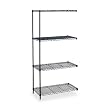 Safco Industrial Add-On Unit, 48 x 18 Inches (5292BL)