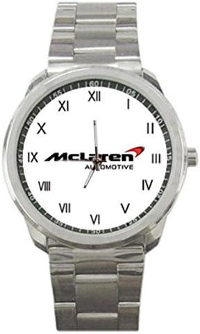 McLaren Logo Custom Men's Stainless Steel Wrist Watches (ST8B)
