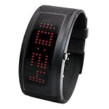 [ブラックダイス]Black Dice 腕時計 グル ブラック/レッドLED BD4402 メンズ [正規輸入品]