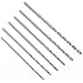 6 HSS Twist Drill Bits Jewelers Drilling Rotary Tools