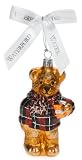 Waterford Holiday Heirlooms 4.5 - inch Plaid Teddy Bear
