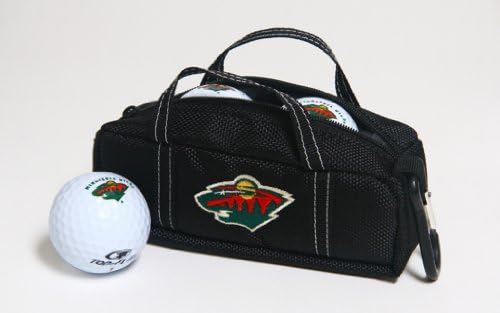 Minnesota Wild Mini Hockey Bag w/ 3 Custom Golf Balls