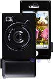 HHI iPhone 4 and 4S Camera Case - Black (Make Your iPhone 4/4S Look like A Real Digital Camera) (Package include a HandHelditems Sketch Stylus Pen)