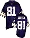 Anthony Carter Purple Reebok NFL Premier Throwback Minnesota Vikings Jersey - Medium