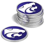 {4} Kansas State Wildcats Golf Ball Markers