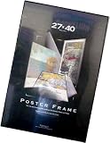 Movie Poster Frame 27"x40" Solid Backing, Black Quality and Value