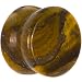 1/2" Tiger Eye Semi Natural Stone Saddle Plug