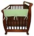 RAIL COVER - SHORT SAGE FLEECE - CRIB RAIL COVERS