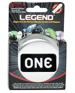 One Condoms One Legend, 3 Count