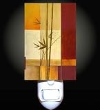 Asian Bamboo Elegance Decorative Night Light