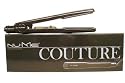 NuMe Couture Black Tourmaline Ceramic 1 1/3" Flat Iron / Hair Straightener Dual Voltage 110v-240v