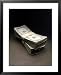 Bundles of Hundred Dollar Bills Framed Art Poster Print by Howard Sokol, 25x31