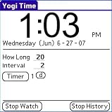 Product details for Yogi Time for Palm (Time, Timer, Interval, Stop Watch)