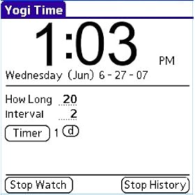 Yogi Time for Palm (Time, Timer, Interval, Stop Watch)