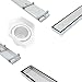 ZOIC Linear Stealth Tile Insert Floor Grate Bathroom Shower Waste Drain 304 Stainless Steel 23.62 Inches (600MM)