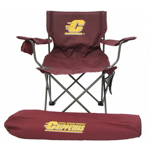 Central Michigan Chippewas NCAA Ultimate Adult Tailgate Chair by Rivalry Distributing
