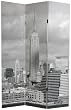 New York City Photograph Print Gift Idea - 6ft. Brooklyn Bridge & Empire State Bldg. Photo Print Folding Room Divider