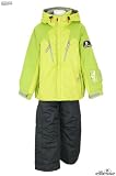 ellesse(エレッセ) ジュニアボーイズ <strong>スキーウェア</strong>上下セット E-J2202 LGライムグリーン