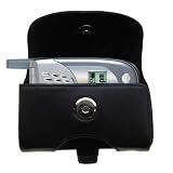 Horizontal Leather Case with Belt Clip/Loop for the Sanyo SCP-3100