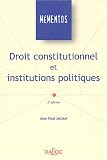 Revue Dalloz  / Droit constitutionnel et institutions politiques