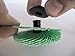 JoolTool Tapered Mandrel Right Handed Thread Plastic Hub, For 3M Radial Bristle Brushes