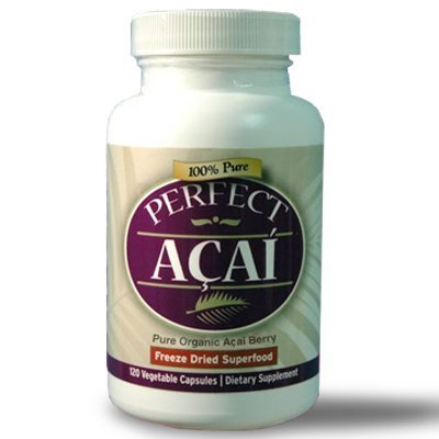 100% PURE Perfect ACAI Berry, ACAI Capsules 120 Caps!