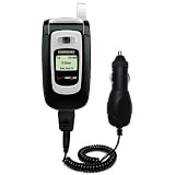 Rapid Car / Auto Charger for the Samsung SCH-A850 - Gomadic Brand w/ TipExchange Technology