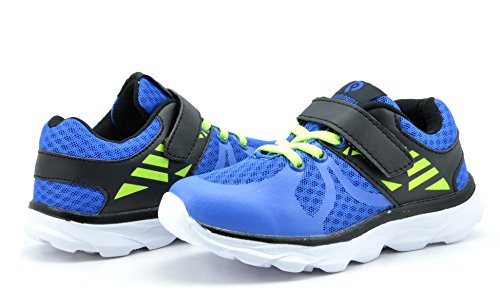 Dream Pairs K150104 Boy's Casual Outdoor Mesh Velcro Strap Light Weight Tennis Running Shoes (Toddler/Little Kid/Big Kid)