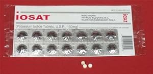 iOSAT Potassium Iodide Tablets, 130 mg (14 Tablets)