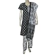 Asian Salwar Kameez Cotton Printed Dress Size M (slk450)