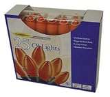 Celebrations Lighting C4BGCE11 Light Set, Ceramic Orange