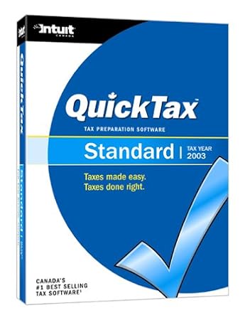 QuickTax Standard 2003 [Old Version]