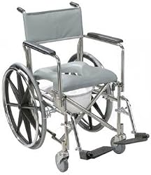 Shower Commode Chair Rehab Commode Wheelchair