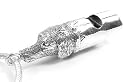 Dogs Sterling Silver Loud Figural Dog WHISTLE Pendant