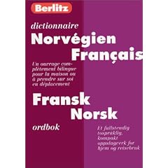 Dictionnaire norv�gien/fran�ais - fran�ais/norv�gien