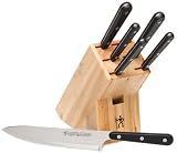 Henckels International Eversharp Pro 7-Piece Stainless Steel Knife Set with Block