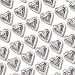 Silver Chocolate Wrapped Hearts