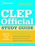 The College Board CLEP Official Study Guide, 19th Edition (Clep Official Study Guide)