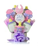 Its a Girl Cookie Gift Bouquet - 7 Cookie Arrangement