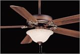 Minka-Aire Fans F558-BCW Lizette Uni-Pack Fan - Belcaro Walnut Ceiling Fan 52 Blade Span