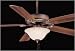 Minka-Aire Fans F558-BCW Lizette Uni-Pack Fan - Belcaro Walnut Ceiling Fan 52 Blade Span