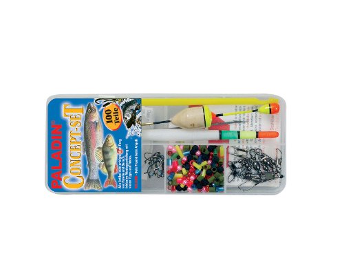 Paladin  Set: Angelschn&uuml;re-haken Forellenset, farbig, 4300001