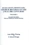 Bucks County, Pennsylvania Church Records of the 17th and 18th Centuries, Volume 2 Quaker Records: Falls and Middletown Monthly Meetings