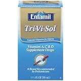 Tri-vi-sol Vitamins A, D & C Supplement Drops for Infants, 50ml (2 Pack)